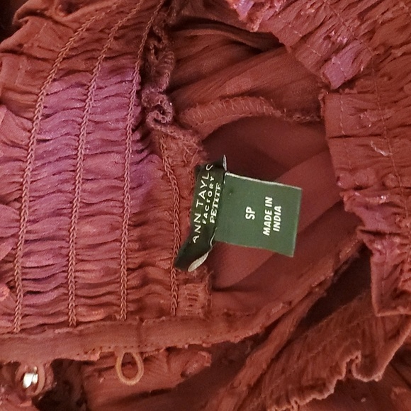 Ann Taylor Career Blouse sz SP - Picture 5 of 9